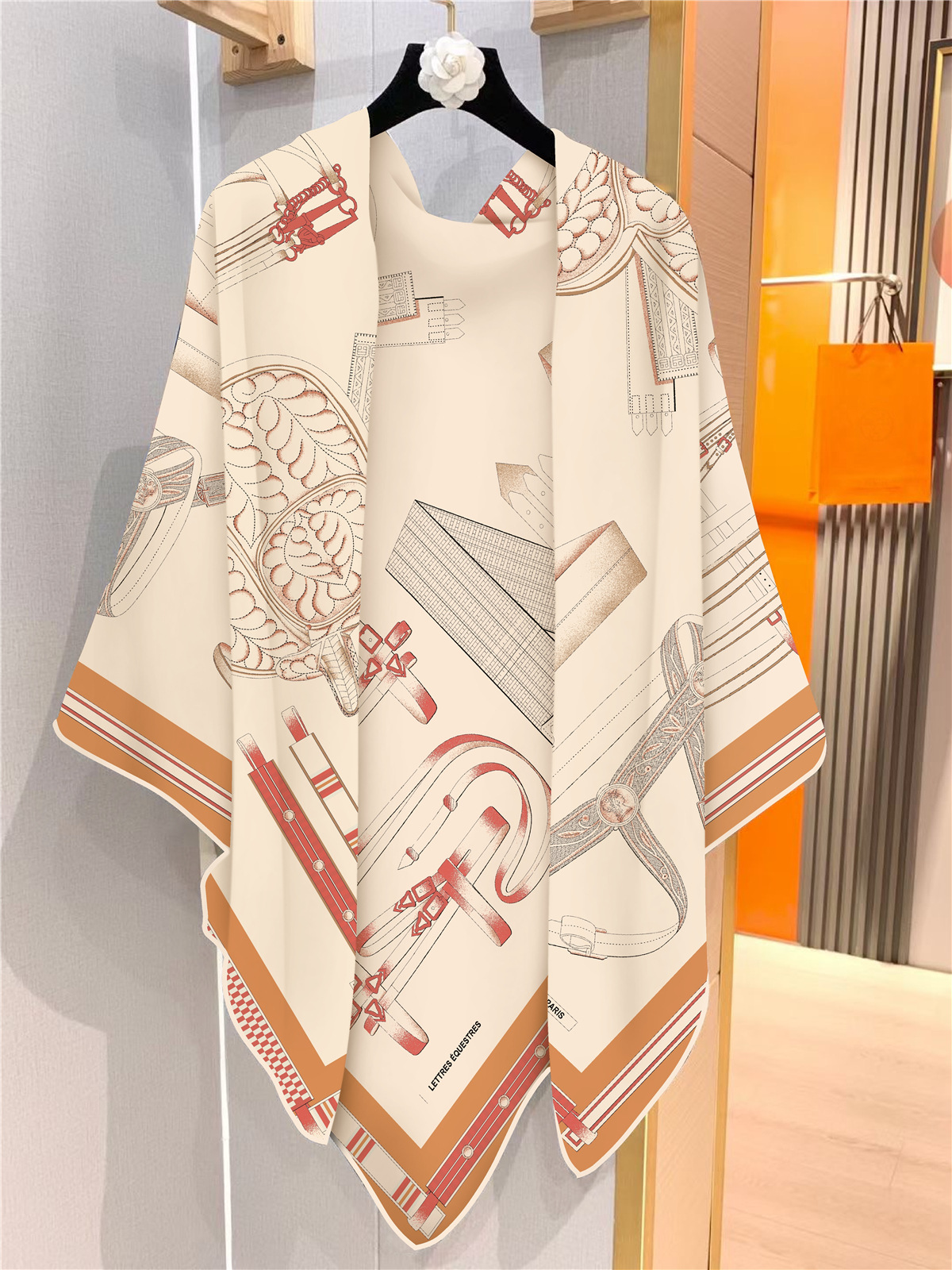 Faux Silk Wool Warm Scarf Wome - Travel Accessories Gifts For Women 리뷰 및 가격