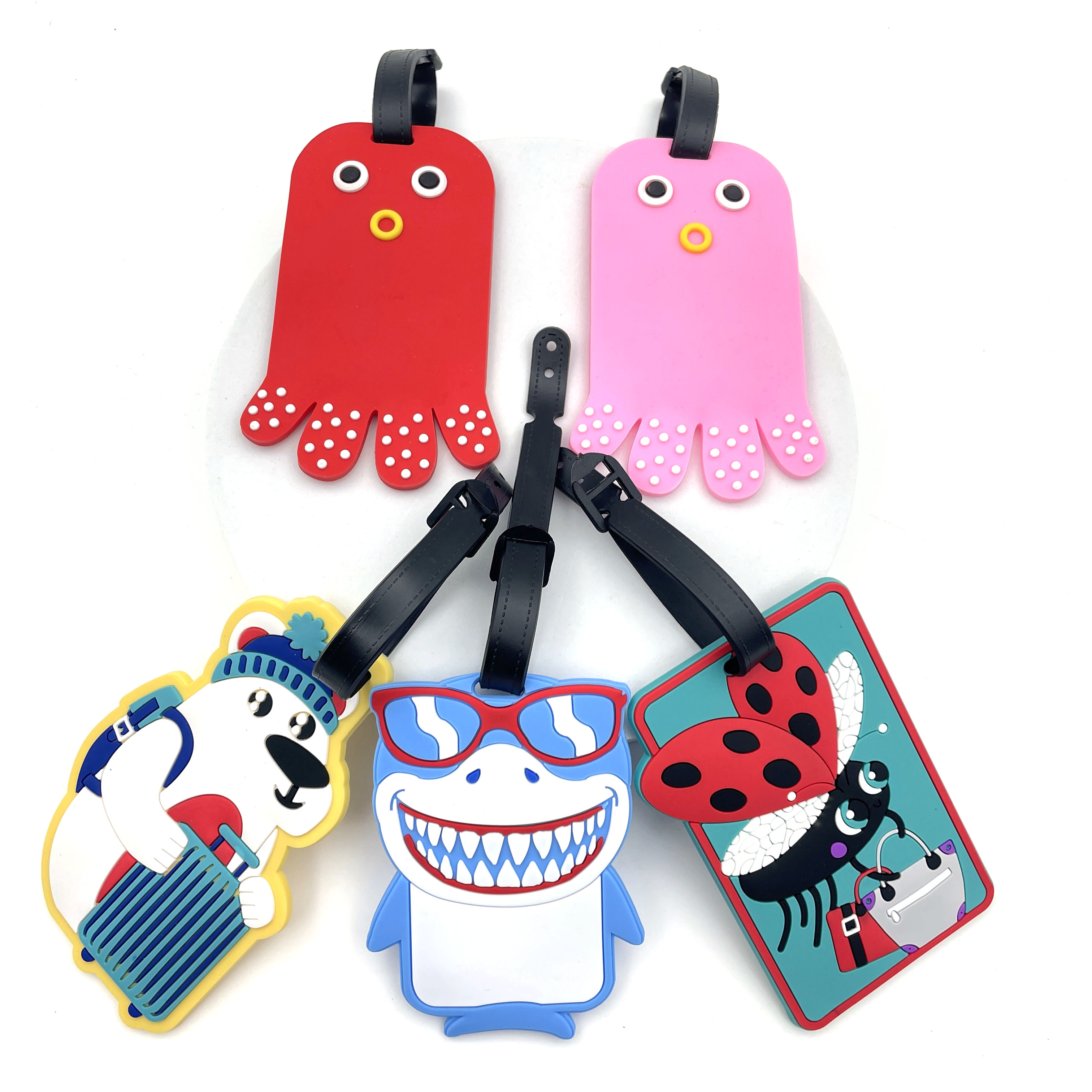1PCS Geometric Soft Silicone L - Travel Accessories International 리뷰 및 가격