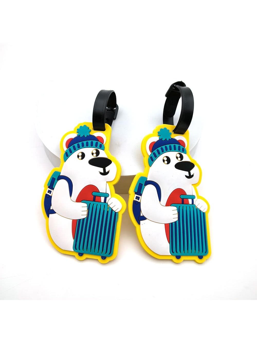 1PCS Geometric Soft Silicone L - Travel Accessories International 리뷰 및 가격