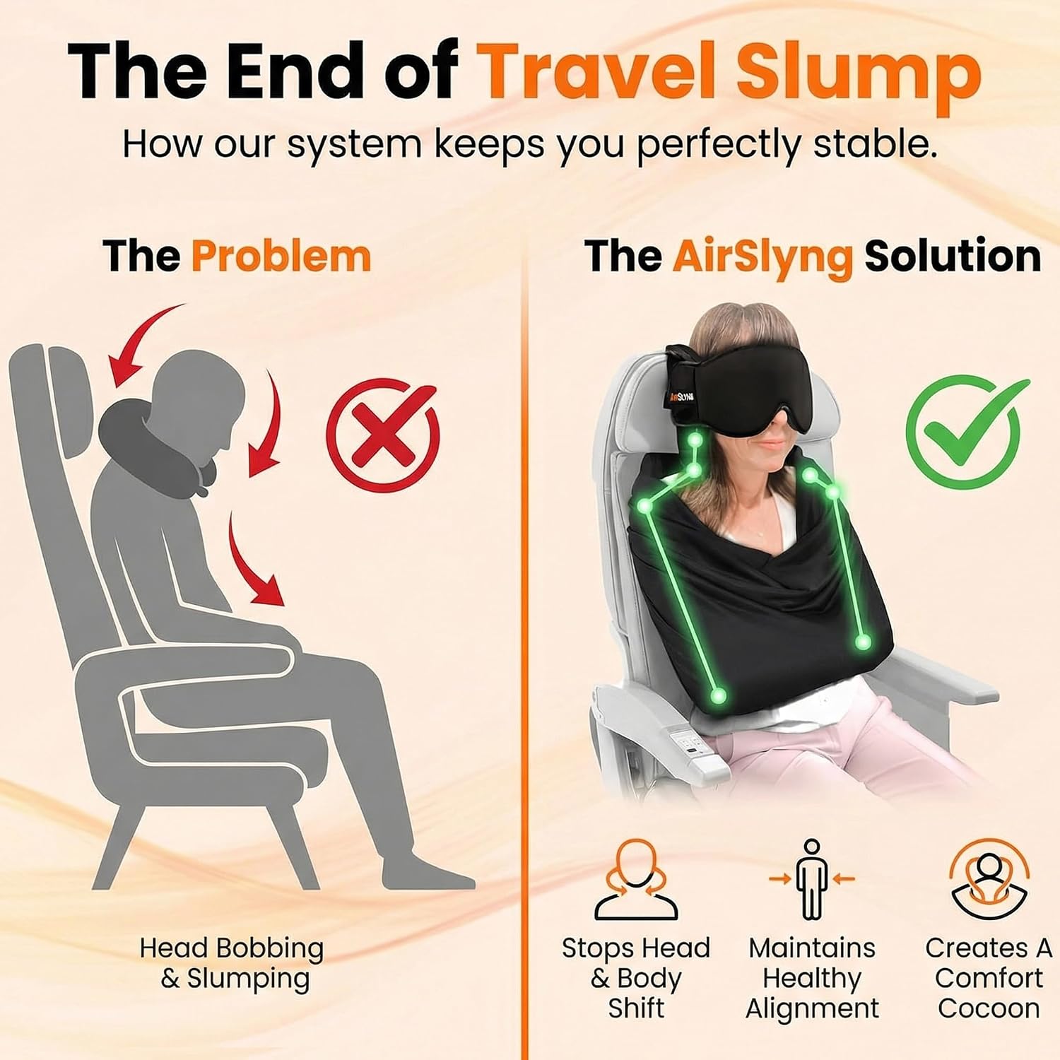 3-in-1 Airplane Sleep Support  - Travel Accessories Long Haul 리뷰 및 가격