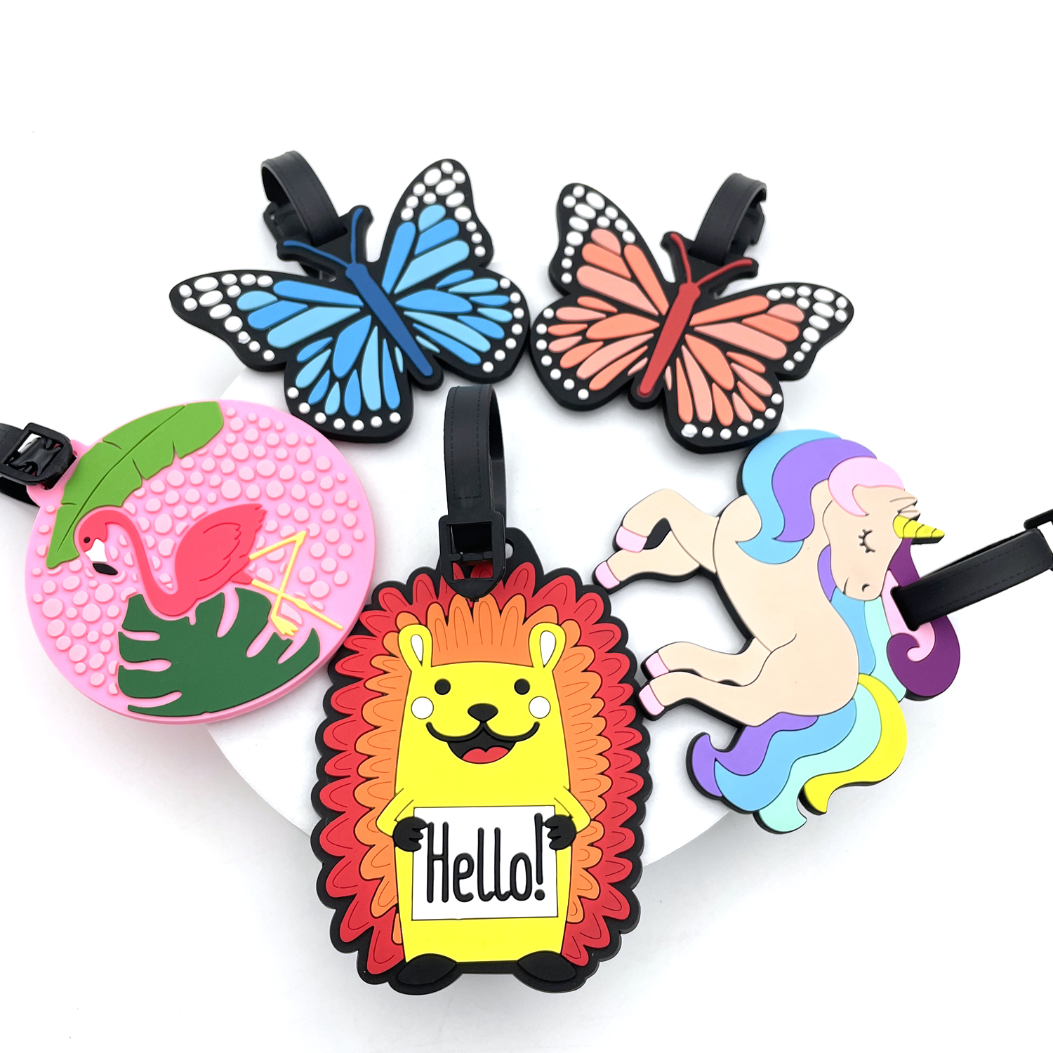 1PC PVC Soft Rubber Luggage Ta - Travel Accessories International 리뷰 및 가격