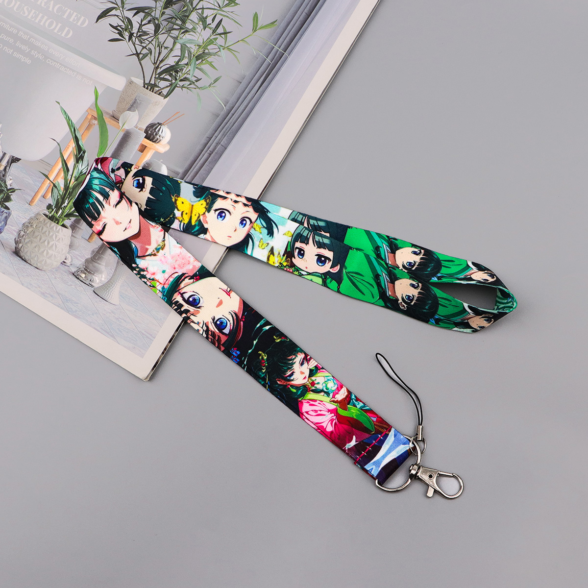 Cute Anime Girl Lanyard Neck S - Travel Accessories For Girls 리뷰 및 가격