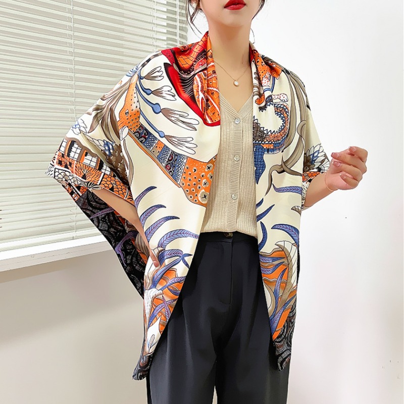 Women's 130cm Elephant Silk Sc - Travel Accessories Gifts For Women 리뷰 및 가격
