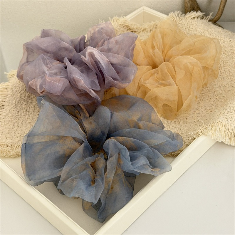 1Pc Hair Scrunchies Oversized  - Travel Accessories For Girls 리뷰 및 가격