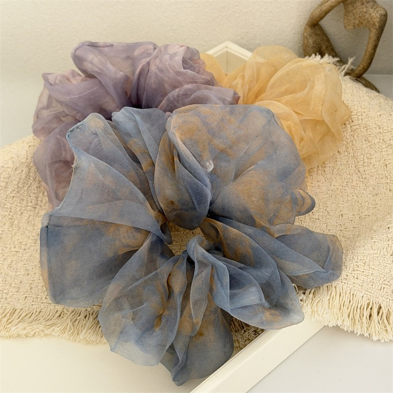 1Pc Hair Scrunchies Oversized  - Travel Accessories For Girls 리뷰 및 가격