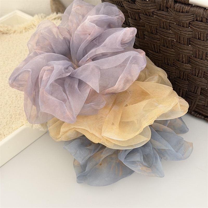 1Pc Hair Scrunchies Oversized  - Travel Accessories For Girls 리뷰 및 가격