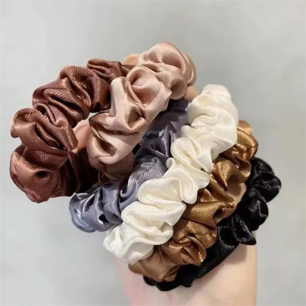 6Pcs Soft Satin Hair Scrunchie - Travel Accessories For Girls 리뷰 및 가격