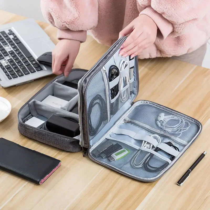3 Tier Portable USB Line Holde - Travel Ziplock Bags 리뷰 및 가격