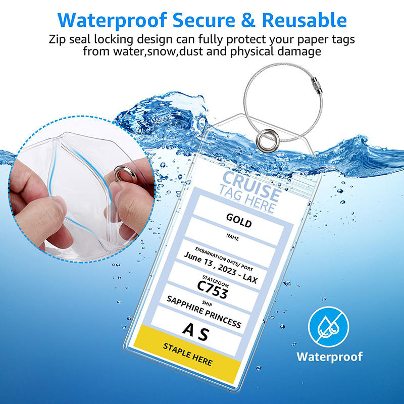5PCS Vertical Transparent Wate - Travel Accessories International 리뷰 및 가격