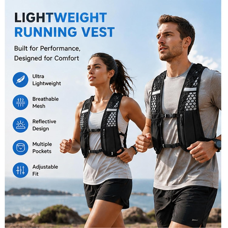 WOOJACK Hydration Running Vest - Hydration Pack Backpack 리뷰 및 가격
