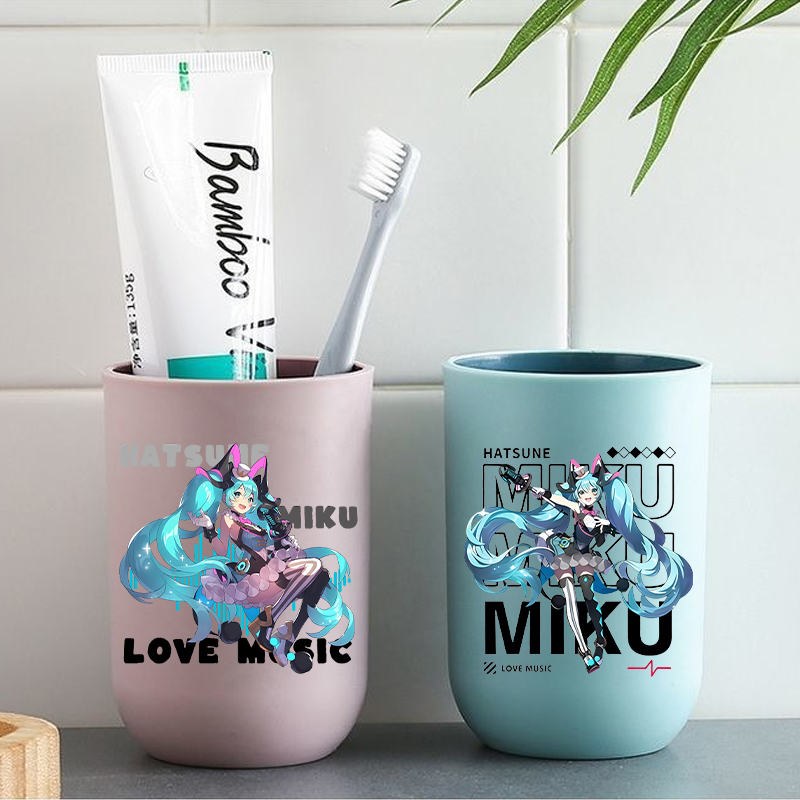 Hatsune Mikus Toothbrush Cup G - Travel Accessories Gifts For Women 리뷰 및 가격
