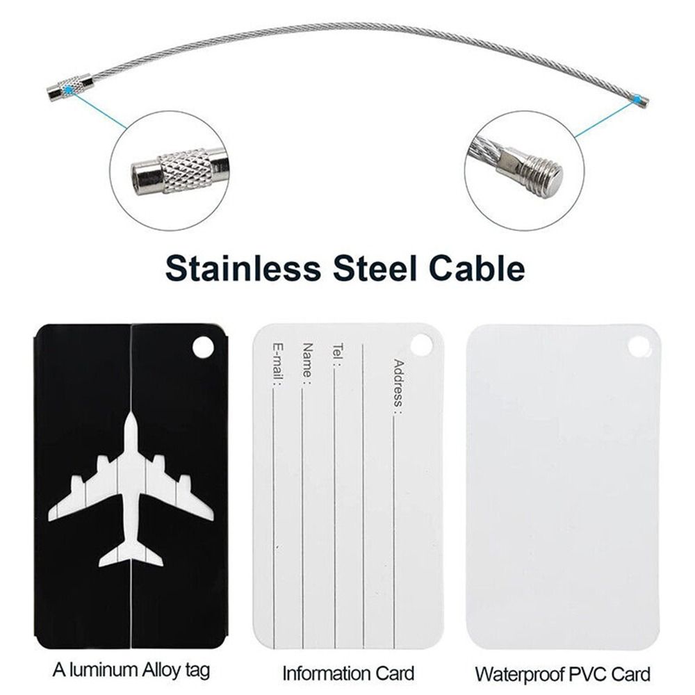 Aluminium Travel Luggage Tags  - Travel Accessories International 리뷰 및 가격