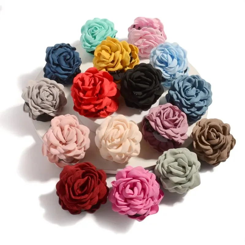 French Fabric Rose Flower Hair - Travel Accessories For Girls 리뷰 및 가격
