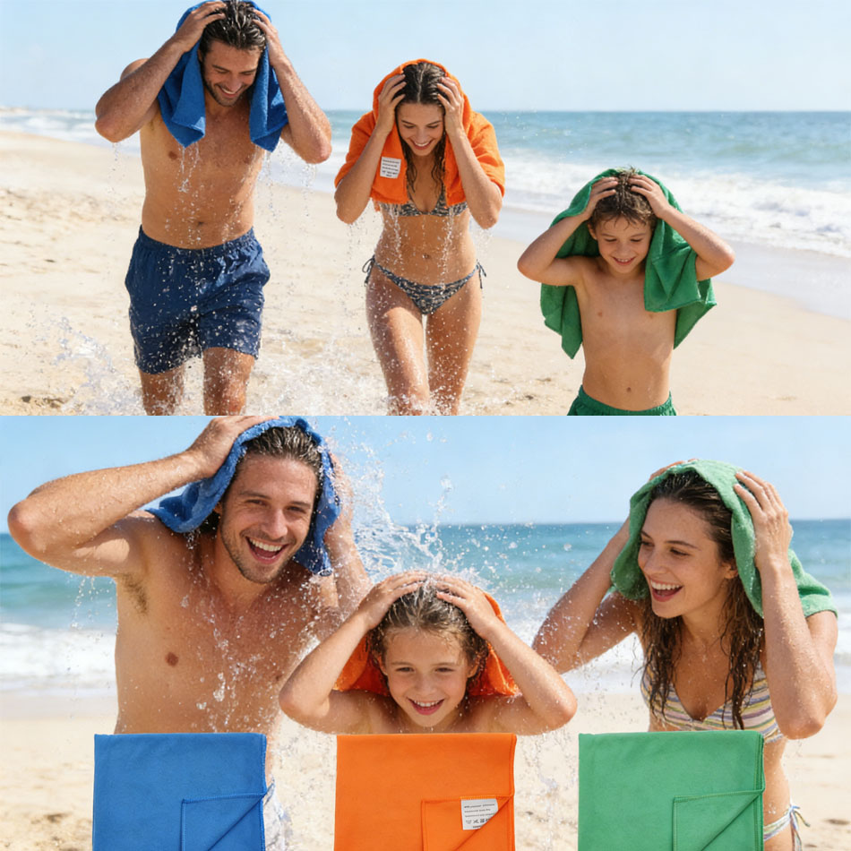 1PC Microfiber Beach Towel Qui - Travel Towel Quick Dry 리뷰 및 가격