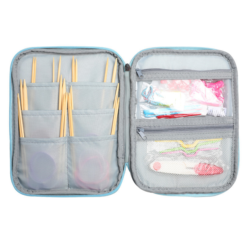 Empty Knitting Needles Case Tr - Travel Accessories Kit Bag 리뷰 및 가격