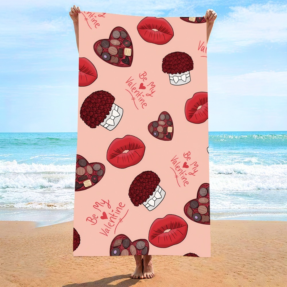 Heart Symbol Bath Towel 27x55i - Travel Towel Quick Dry 리뷰 및 가격
