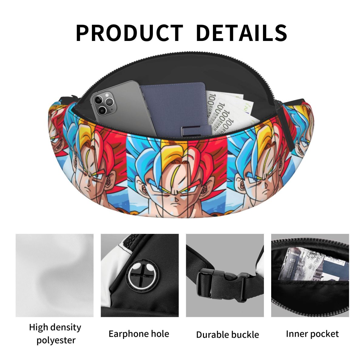 Custom Cool V-Vegetaes Anime A - Travel Accessories Pouch For Men 리뷰 및 가격