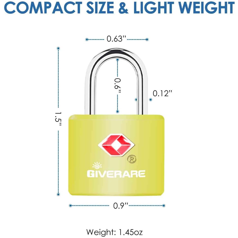Four TSA Approved Travel Lugga - Travel Lock Tsa Approved 리뷰 및 가격