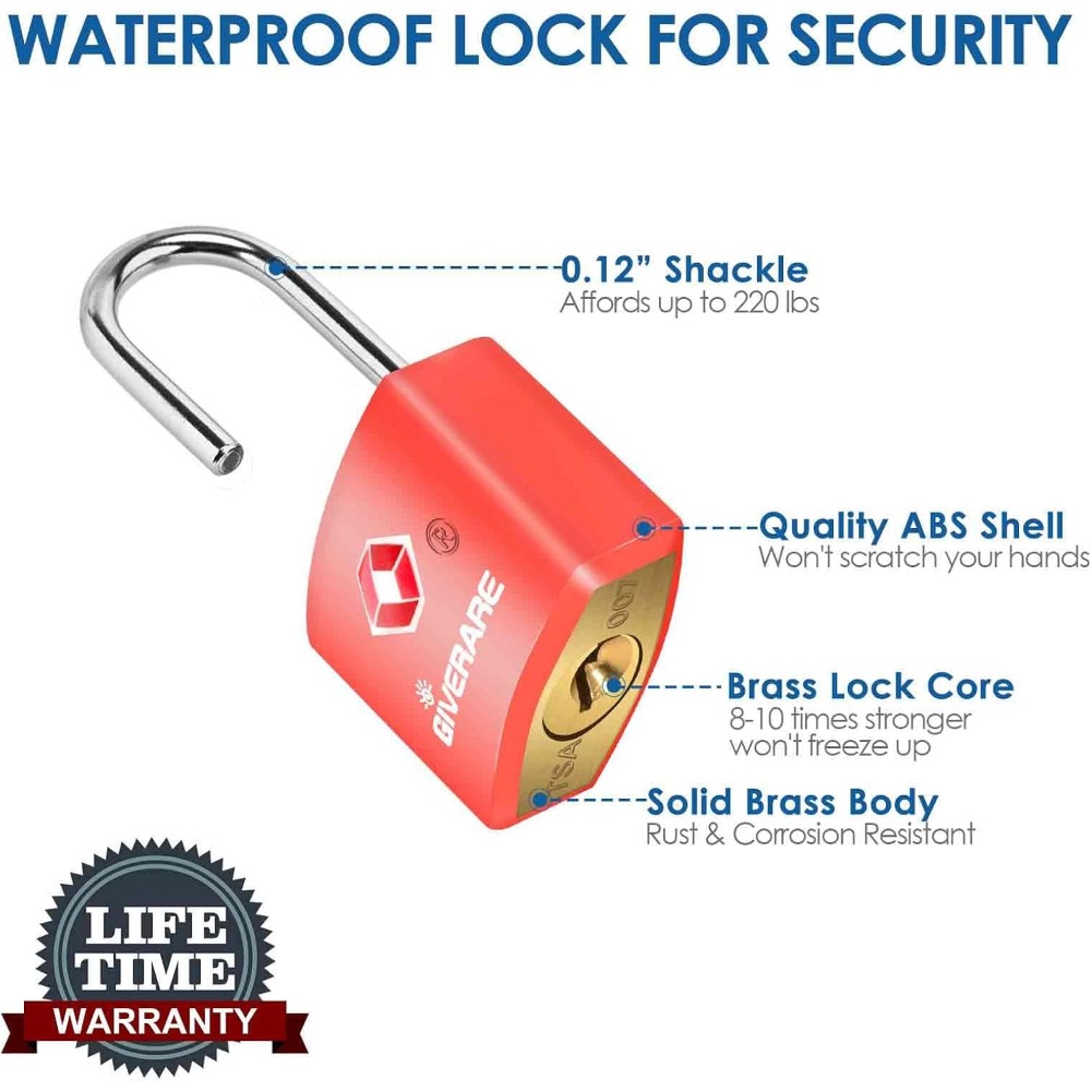 Four TSA Approved Travel Lugga - Travel Lock Tsa Approved 리뷰 및 가격