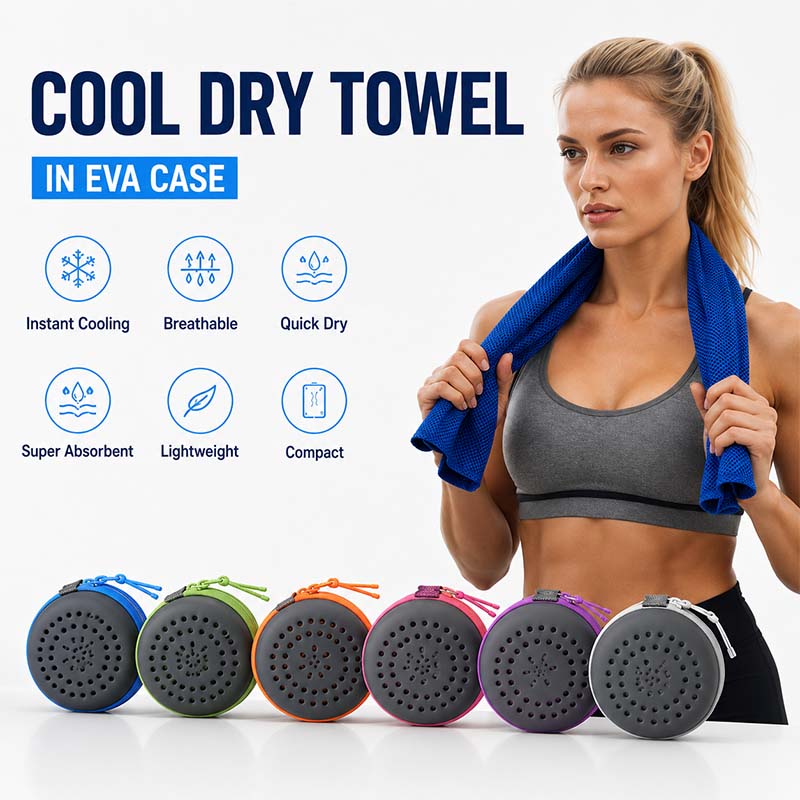 Portable Cooling Sports Towel  - Travel Towel Quick Dry 리뷰 및 가격