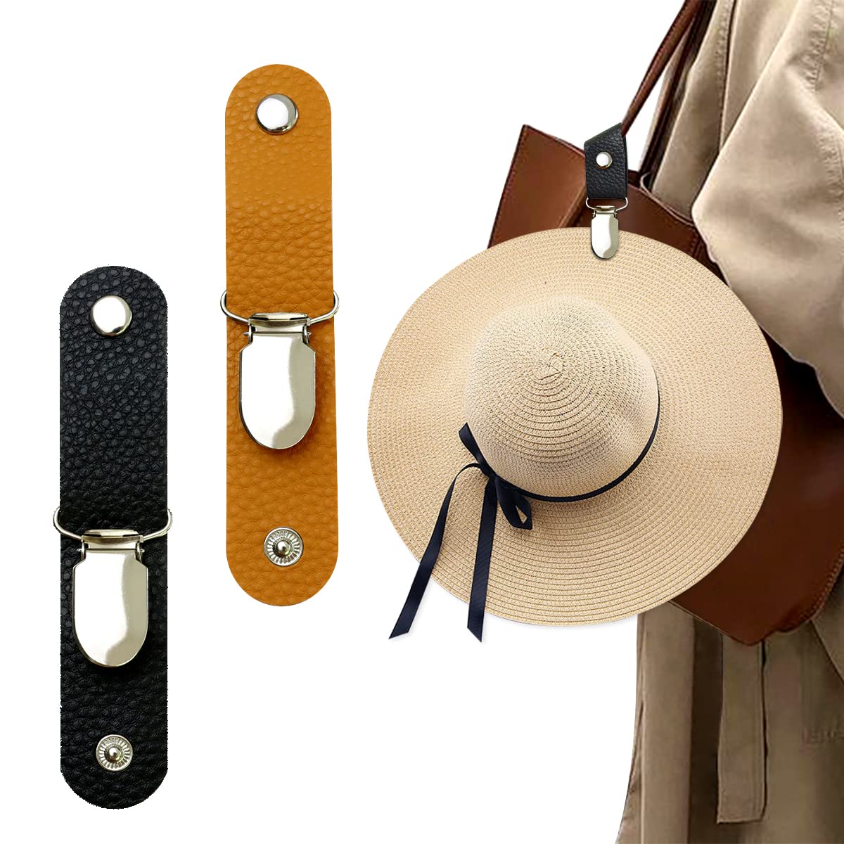 PU Leather Hat Clip for Travel - Travel Accessories Holder 리뷰 및 가격