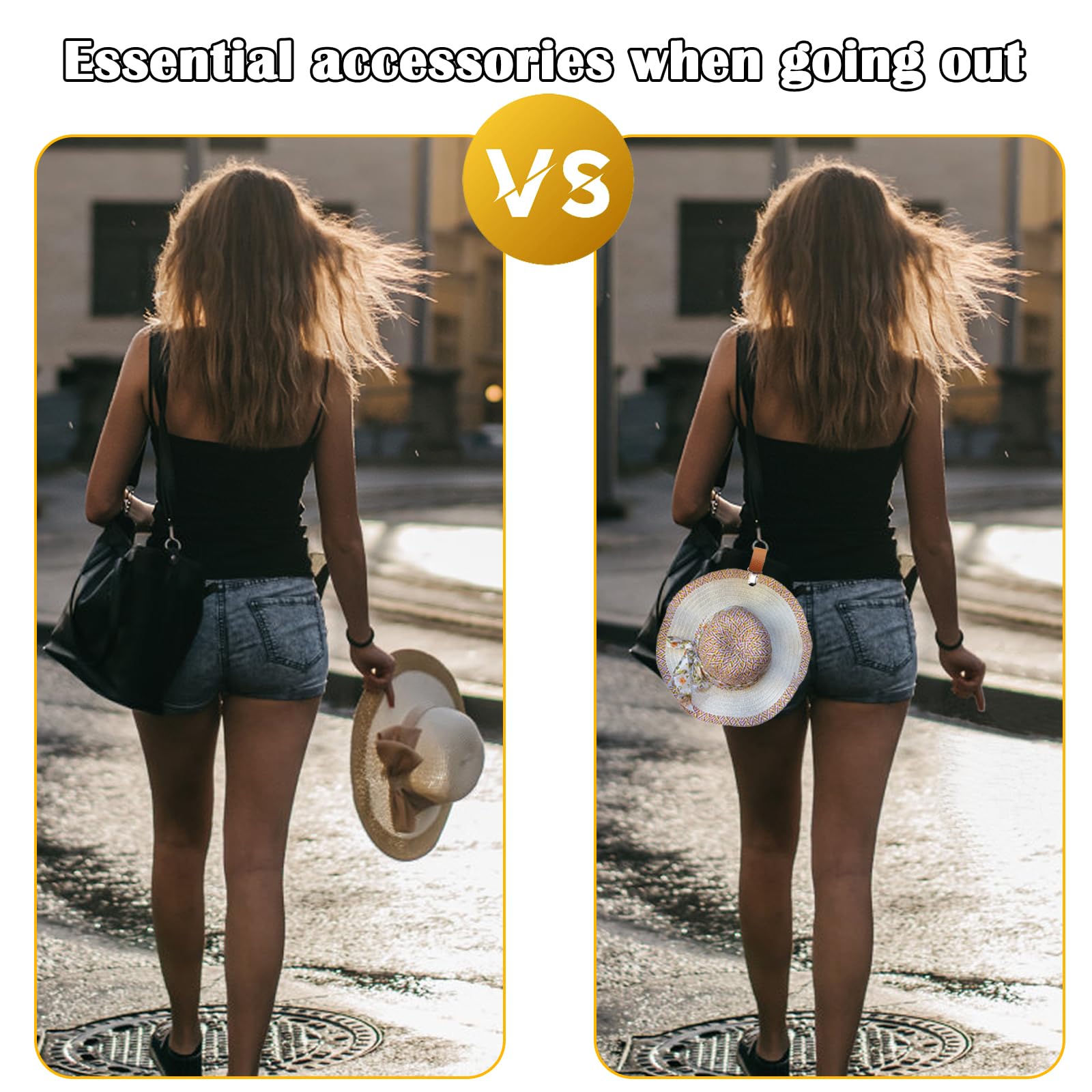 PU Leather Hat Clip for Travel - Travel Accessories Holder 리뷰 및 가격