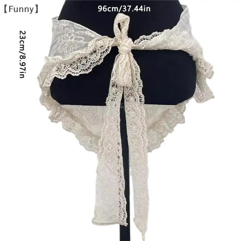 〔Funny〕Summer Lace Bandana Sca - Travel Accessories For Girls 리뷰 및 가격