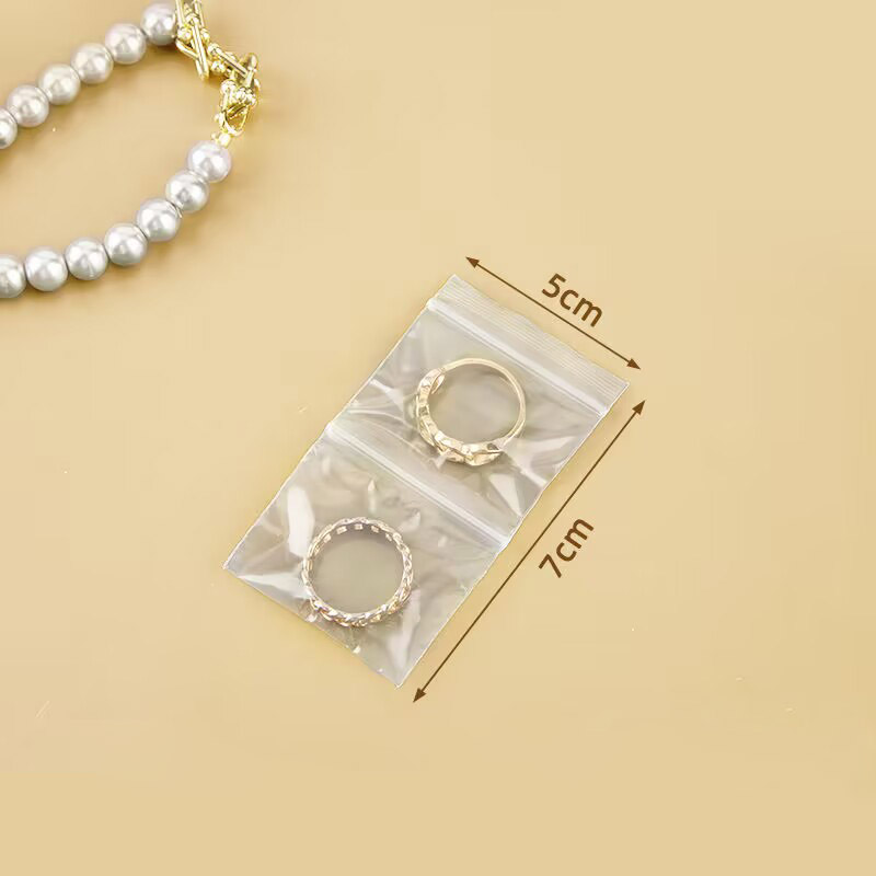 500pcs Transparent Double Pock - Travel Ziplock Bags 리뷰 및 가격