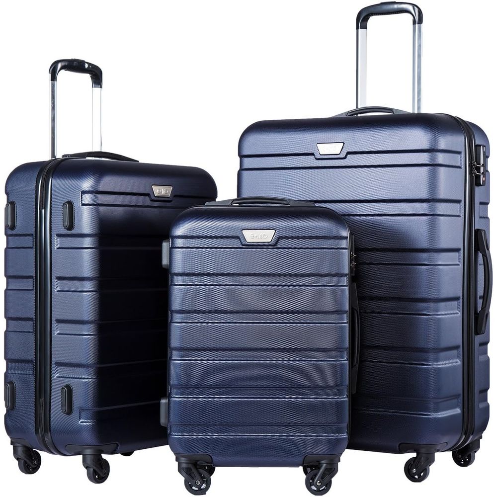 Navy 3 Piece Lightweight Durab - Travel Lock Tsa Approved 리뷰 및 가격