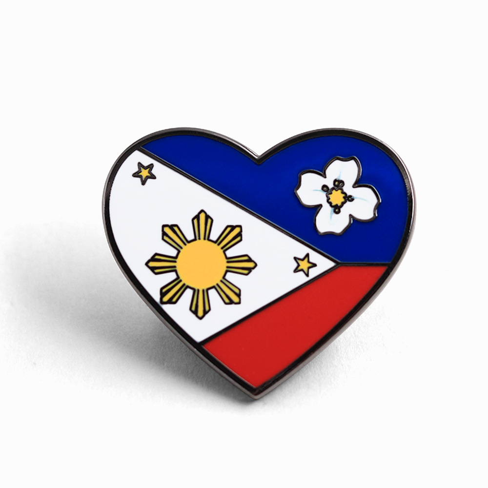 1 Pc Philippines Heart Flag En - Travel Accessories Philippines 리뷰 및 가격